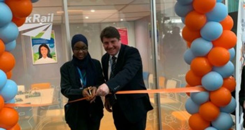 NIA's Tigui helps to open new STEM learning facility at Network Rail