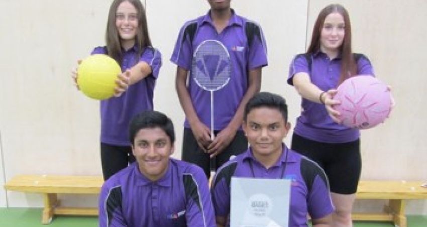 Northampton International Academy Scores Silver School Games Award