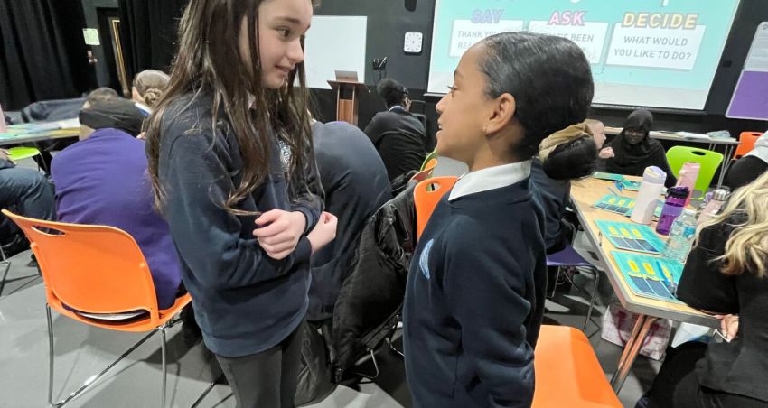 NIA pupils take a stand against bullying